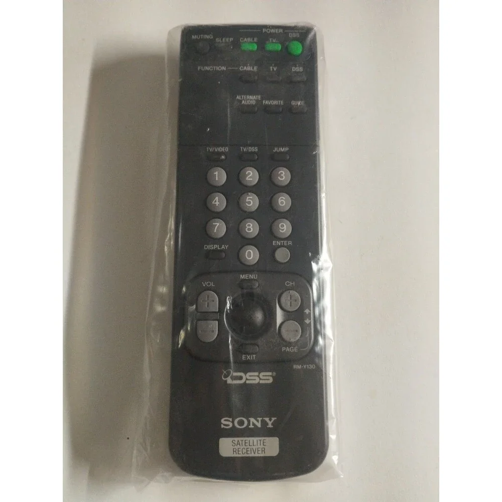 SONY RM-Y130 SATELLITE RECEIVER  REMOTE CONTROL - New in Package
